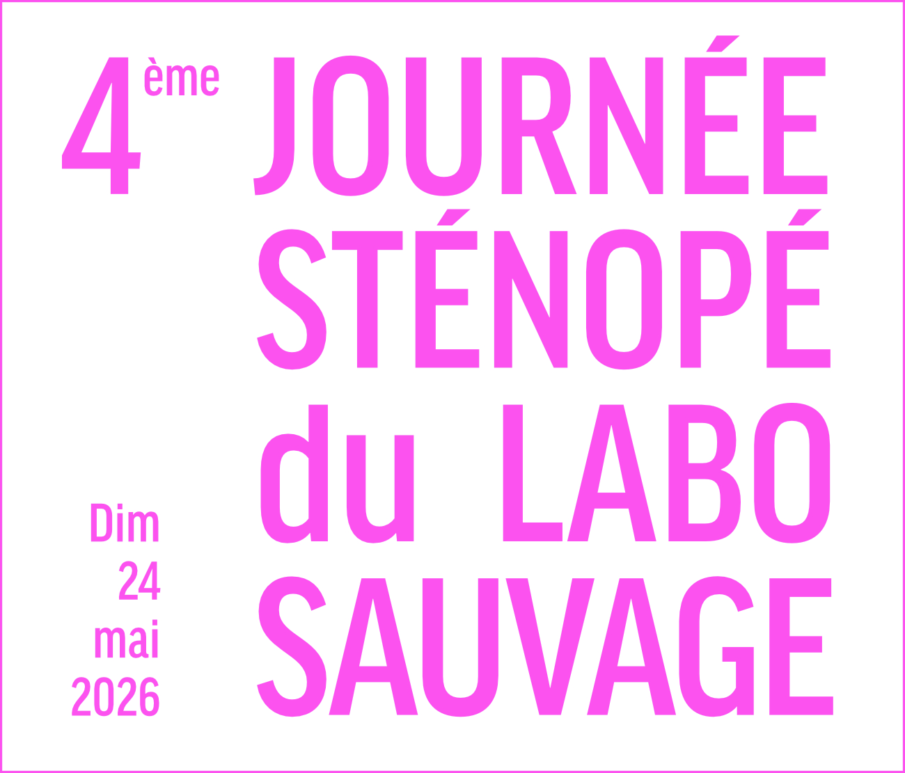 Journée sténopé